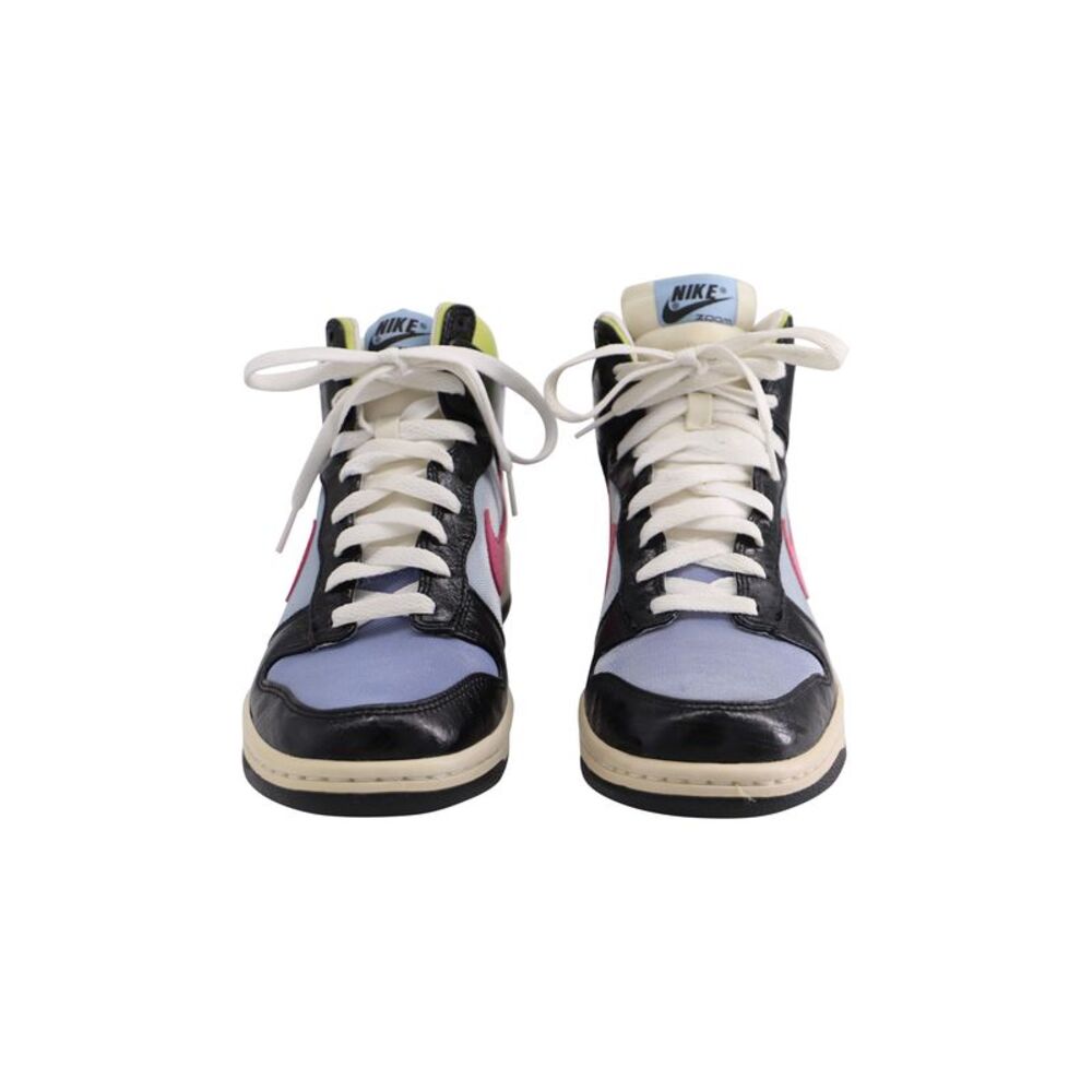 Pre Loved Nike Dunk Vintage Dunk High Multicolor HighTop Men print | tartan High - Picture 6 of 8